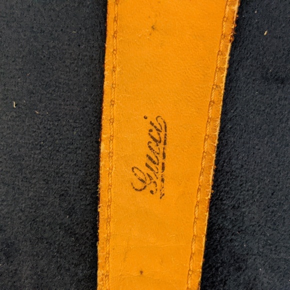 Vintage Horseshoe Gucci Belt xs - Picture 5 of 8